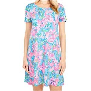 Lilly Pulitzer Cody Dress in “Blue Ibiza Gimme the Juice” Size XL, NWT